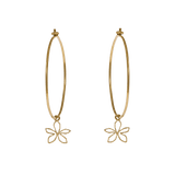 Blossom Hoop Earrings