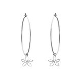 Blossom Hoop Earrings